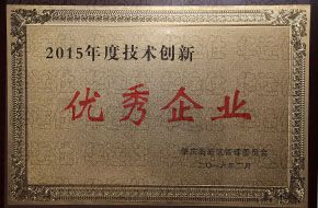 技術(shù)創(chuàng)新優(yōu)秀企業(yè)證書